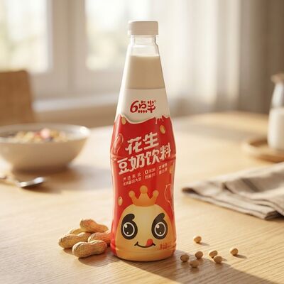 청결하고 건강한 수식으로 두 가지 곡물 영양과 프리미엄 성분을 가진 땅콩 소아 우유 음료