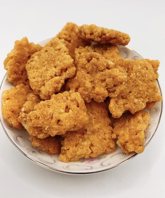 소금 달걀 노른자 마른 고기 실 고밀 한 쌀 크래커 혼합품 풍요롭고 부드러운 향기 잔잔한 쌀 튀긴 쌀 껍질 구오바