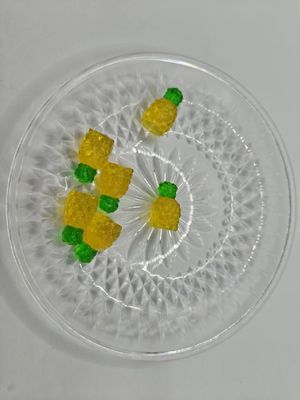 오리지널 맞춤형 맛을 위한 파인애플 맛 3D 프로바이오틱스 젤리 제작