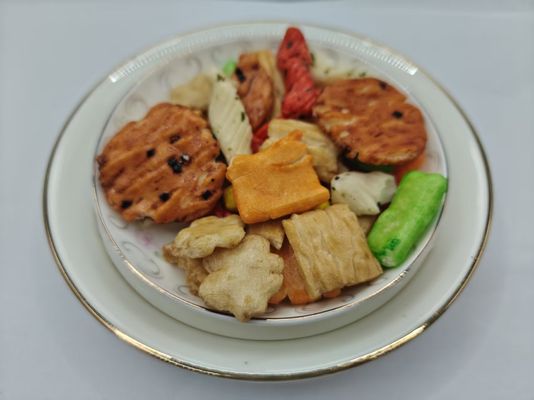 오리지널 맞춤형 맛 혼합 쌀 과자 버라이어티 팩 대량 포장 (기름 성분 포함)