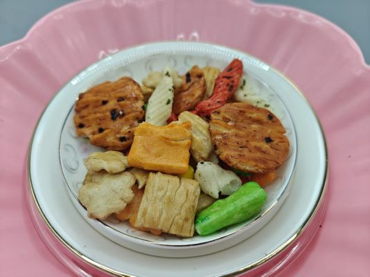 오리지널 맞춤형 맛 혼합 쌀 과자 버라이어티 팩 대량 포장 (기름 성분 포함)