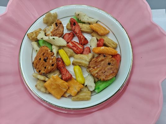 오리지널 맞춤형 맛 혼합 쌀 과자 버라이어티 팩 대량 포장 (기름 성분 포함)