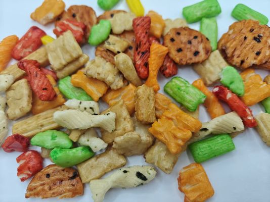 오리지널 맞춤형 맛 혼합 쌀 과자 버라이어티 팩 대량 포장 (기름 성분 포함)