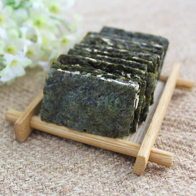 포장 해조류 칩스 4 맛 조합 맛있는 간식 채식주의 글루텐 없는 바다 영양소