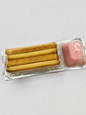 실제 딸기 피어와 칼슘 함유된 비 GMO 어린이 점심 상자 디리