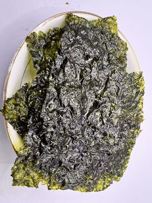 BRC 인증을 받은 소매 및 식품 산업용 바다 소금 맛의 글루텐 없는 저지방 로스트 해조류 간식