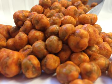 beans Spicy Chickpea Snack 임금 미량 원소는 낮은것 - 뚱뚱한 정결한 제품을 포함했습니다