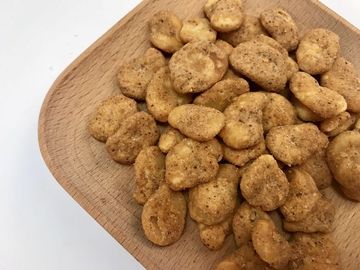 입히는 넓은 콩 식사, 비타민은 맛을 상쾌하게 하는 넓은 콩 파삭파삭을 포함했습니다