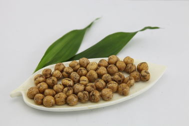 좋은 맛은 건강 증명서를 가진 말린 Chickpeas 식사 단단한 짜임새를 구웠습니다