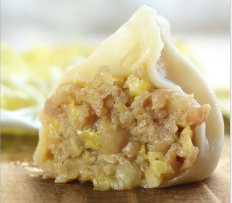 중국 사람 Jiaozi 증기에 의하여 어는 만두 전통적인 대중음식점 물자 -18℃ 저장