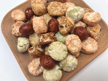 cracker Coated Peanuts Coconut 임금 풍미에 의하여 손으로 따지는 원료 안료 없음