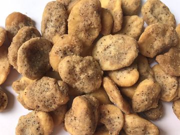 Nutriton 가득 차있는 입히는 높은 섬유 사각사각한 잠두 재고 유효 기간 12 달