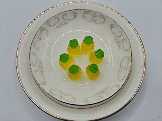 오리지널 맞춤형 맛을 위한 파인애플 맛 3D 프로바이오틱스 젤리 제작