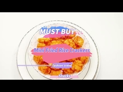 미니 튀긴 쌀 크래커
